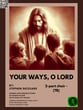 Your Ways, O Lord TB choral sheet music cover